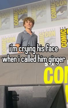 yes, ive met walker. yes, i’m the girl who called him ginger. 🙂‍↕️✋ Walker Stalker, Pjo Cast, Walker Scobell, Peter Johnson, A Good Job, Percy Jackson Memes