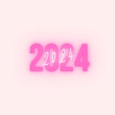 the numbers for 2012 and 2014 are lit up in bright pink neons on a white background