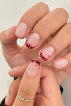 Christmas Nails Simple Classy, Festive Holiday Nails, Winter Nails Acrylic, Cute Christmas Nails, Christmas Gel Nails, Christmas Nails Acrylic, Festival Nails, Orange Nails