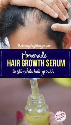 Homemade Hair Growth Serum, Homemade Hair Growth, Hair Growth Serum Diy, Diy Hair Growth, Diy Serum, Increase Circulation, Hair Growth Secrets, Homemade Hair, Home Remedies For Hair