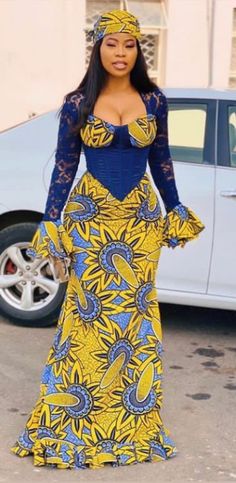 Ankara Styles For Owambe, Nigerian Traditional Dresses, Chitenge Outfits, Women Attire, Stylish Naija, Modest Dresses Fashion, Long African Dresses, Ankara Dress Styles