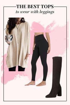 Elevate your fall wardrobe with these cute and comfy clothing style ideas! Find the perfect leggings outfit ideas that blend comfort and fashion effortlessly. Click this pin for all your favorite cute clothes with leggings! Boots And Leggings, Leggings Outfit, Shoes For Leggings, Patterned Leggings