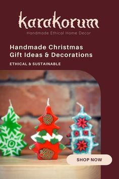 handmade christmas gift ideas and decorations from karokum - shop now on the official home decor website