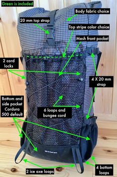 Thrift List, Tac Gear, Gear List, Diy Backpack, Bungee Cord, Front Bottoms, Daisy Chain, Dry Bag