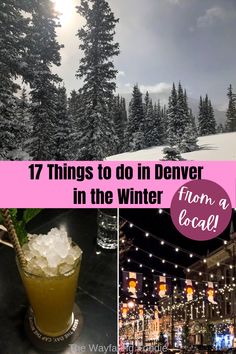 the top ten things to do in denver in winter from a local guide and tips on how to get there