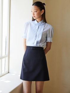 Composition : Polyester 100% (Inner : Polyester 100%)Country of Origin : Republic of Korea Campus Fashion, Campus Style, Fashion Spring, Spring Summer Fashion, Dream Closet, Spring Fashion, Composition, Spring Summer, Skirt