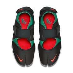 Nike Air Rift, Red Nike, Unisex Shoes, Triple Black, Nike Just Do It, Nike Store, Black Forest, Boot Sandals, Mary Jane Sneaker