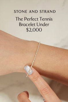 Our Only the Finest Tennis Bracelet is an eternity style made of solid gold and natural white diamonds. It's the perfect amount of sparkle to wear every single day. Classic Silver 14k Gold Tennis Bracelet, Timeless Adjustable Diamond Tennis Bracelet, Elegant Gold-plated Tarnish-resistant Tennis Bracelet, Elegant Gold Plated Tennis Bracelet, Tarnish Resistant, Adjustable 14k Gold Tennis Bracelet, Fine Jewelry, Tennis Bracelet, Best Sellers, Diamond White, Diamond Jewelry