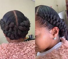 Natural Hair Wedding, Cabello Afro Natural, Two Braid Hairstyles, Protective Hairstyles For Natural Hair, Goddess Braids Hairstyles, Natural Hair Twists, Pelo Afro, Hair Twist Styles