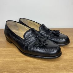 Check out Bally Chancy Calfskin Leather Tassel Loafers Black Men's Size 9.5 Made in Italy, the latest item I added on eBay! #eBay #eBaySeller Business Slip-on Oxfords With Tassels, Classic Slip-on Dress Shoes With Tassels, Fall Galas Tassel Loafers With Round Toe, Fall Gala Tassel Loafers With Round Toe, Casual Plain Toe Tassel Loafers For Galas, Casual Tassel Loafers With Plain Toe For Galas, Black Tassel Slip-on Loafers, Classic Business Moccasins With Tassels, Classic Tassel Moccasins With Round Toe