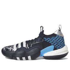 adidas Trae Young 2.0 'Ink Blue' ID2210 (SNKR/Light/Low Top/Non-Slip/Basketball/Wear-resistant) Breathable Basketball Shoes For Sports Events, Breathable Basketball Shoes For Sports, Adidas Sneakers For Basketball, Sporty Adidas Basketball Shoes For Sports, Athleisure Basketball Shoes With Shock Absorption For Training, Athleisure Basketball Shoes For Training With Shock Absorption, Athleisure Style Basketball Shoes With Shock Absorption For Training, Adidas Basketball Shoes With Boost Midsole, Adidas Basketball Shoes With Boost Midsole For Sports Events