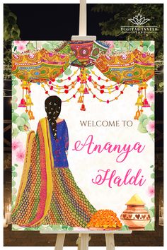 Printing & Personalising your own Welcome Wedding Signs or Punjabi Wedding welcome sign Indian template instant download has been made a super easy process by us specially for busy brides that save the valuable wedding-prep time while still giving you the complete Hindu Wedding welcome template & stationery of your dreams for your Wedding Entry Sign!

You can print your Mehndi decor Sign Board or Indian Mehndi Welcome Signage décor where ever you choose! Sangeet Signage, Indian Haldi Decor, Mehendi Party, Unique Wedding Signs, Welcome Signage, Ladies Sangeet, Sangeet Ceremony, Haldi Decor, Signage Board