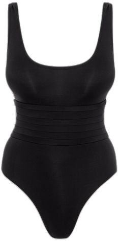 French Island, Busted Band, The Chic, Scoop Neckline, Body Types, Scoop Neck, One Piece, Black