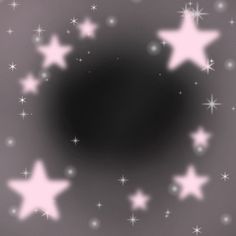 a black hole surrounded by white stars