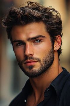 #BEAUTY, #RELATIONSHIPS #Fashion #Animals #Outfits #Winter Outfits #Animals Male Model Face, Gents Hair Style, Men Photography, Corte De Cabelo Masculino, Model Face, Face Men, 인물 사진, Beard Styles, Good Looking Men