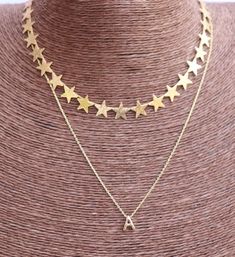 Trendy Star Charm Festival Jewelry, Star-shaped Metal Choker As Gift, Star-shaped Metal Choker For Gift, Gold Star Charm Jewelry For Festival, Gold Festival Jewelry With Star Charm, Obx Outfits, Anatomical Heart Necklace, Opal Necklace Gold, Dainty Jewelry Necklace