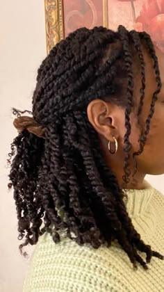 Natural Hair Styles For Black Women Twists, Adeline Core, Mini Braids, Braids And Curls, Locs Protective Styles, Cabello Afro Natural, Fine Natural Hair, Natural Hair Ideas, Braids And Twists