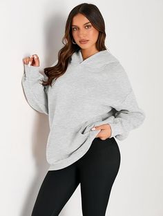 This pullover sweatshirt is suitable for school,office,party,running,sport,gym,skating,hiking,biking,yogo,fall and winter. Loose Pullover, Oversized Pullover, Fleece Sweatshirt, Fall Fashion Outfits, Hooded Pullover, Oversized Sweatshirt, Oversize Hoodie, Casual Pullover, Casual Sweatshirt