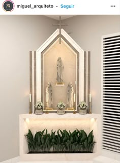 Prayer Room Ideas Catholic, Catholic Altar Home, Home Altar Ideas, Wall Altar Ideas Catholic, Catholic Home Altar Ideas Living Rooms, Grotto Design, Small House Design Philippines