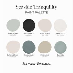 the different shades of paint that are used in this painting project, including gray and white