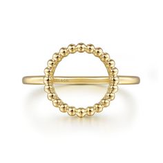 14K Yellow Plain Gold Bujukan Open Circle Ladies Ring Open Circle Ring, Ladies Rings, Ladies Ring, Circle Ring, Jewelry Brand, Elevate Your Look, Circle Design, Jewelry Branding, Women Rings