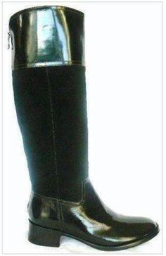 BCBGMAXAZRIABlack Leather Knee High Lorraine Boots - Runway Catalog Leather Boots With Zipper Closure And Snip Toe, Classic Black Boots With Zipper Closure, Wide Calf Leather Boots With Leather Sole, Patent Leather Boots With Zipper And Round Toe, Patent Leather Round Toe Boots With Zipper, Black Calf Leather Boots With Zipper Closure, Black Leather Boots With Zipper Closure, Fitted Leather Boots With Zipper Closure, Classic Boots With Zipper And Round Toe