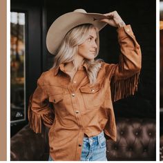 New With Tags! Casual Fall Outerwear For Rodeo, Casual Spring Outerwear For Rodeo, Spring Rodeo Outerwear With Pockets, Casual Brown Outerwear For Rodeo, Fringe Jacket, Western Fashion, Jackets & Coats, Product Description, Outfit Accessories