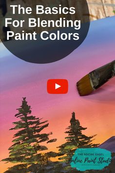 the basics for blending paint colors