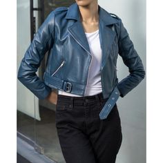 Elevate your wardrobe with our Chic Women's Cropped Leather Jacket. This stylish and versatile outerwear piece is designed for the modern woman who values both fashion and function. Crafted from premium, supple leather, this jacket offers a sleek silhouette that enhances any outfit, whether casual or sophisticated. The cropped cut provides a contemporary twist on the classic leather jacket, making it perfect for layering over dresses, blouses, or even a simple tee. Featuring a tailored fit, zippered front closure, and adjustable waist straps, this jacket not only looks stunning but also ensures a comfortable, personalized fit. With its timeless design and durable construction, our Women's Cropped Leather Jacket is an investment piece that will remain a staple in your wardrobe for years to Mens Satchel, Woven Leather Bag