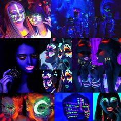 Outdoor/Indoor Waterproof UV Blacklight Glow Paint, Uv Black Light, Dj Disco, Stage Light, Glass Installation, Party Bar, Party Bars, Led Flood Lights, 11th Birthday