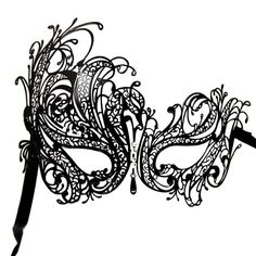 Swan Mask, Masquerade Mask Women, Steampunk Outfits, Fancy Black Dress, Masquerade Ball Mask, Venetian Masquerade Masks, Haunted House Props, Venetian Masquerade, Prim Decor