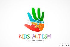 “Kids Autism Hand logo. Vector Illustration”  #autism #people #disorder #person #child #concept #syndrome #health #puzzle #disease #aspergers #autistic #awareness #logo #medical #entertainment #childhood #jigsaw #creative #mental #education #kid #hand #logo Puzzle Logo, Health Blog, Kids Health, Logo Designs, Pediatrics, Vector Logo, Disease