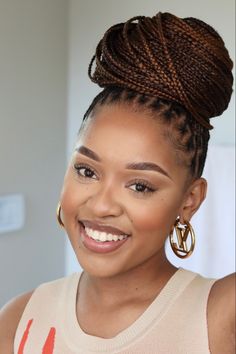 Braids | Luxury | Black Women | Makeup For black women Ginger Hair Black Women Braids, Hair Black Women Braids, Ginger Braids Black Women, Ginger Hair Black Women, Braids Black Women, Ginger Braids, Black Women Braids, Braids Short, Hair Black Women