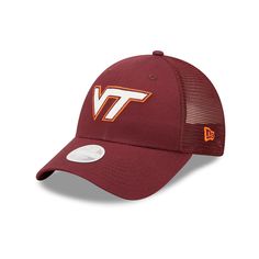 Add a shimmering finishing touch to your Virginia Tech Hokies game day outfits by grabbing this 9FORTYSpark trucker hat from New Era. It features the Virginia Tech Hokies logo on the crown with glimmering details to add a little sparkle to your fandom. Plus, the snapback closure ensures the perfect fit while the mesh panels provide extra breathability when you need it.Add a shimmering finishing touch to your Virginia Tech Hokies game day outfits by grabbing this 9FORTYSpark trucker hat from New Baseball Cap For Tailgating During Baseball Season, Collegiate Team-colored Trucker Hat For Baseball Season, Sporty Game Day Trucker Hat With Visor, Team-colored Trucker Hat With Visor For Game Day, Baseball Cap For Tailgating And Baseball Season, Casual Red Trucker Hat For Game Day, Casual Red Trucker Hat For Fan Gear, Collegiate Team-colored Trucker Baseball Cap, Red Snapback Hat For Baseball Season Game Day