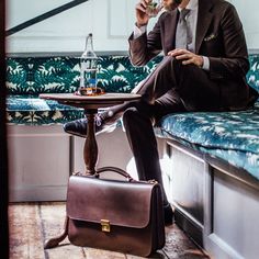 Handmade Leather Lock Briefcase | Birmingham | Frank Clegg Leatherworks Timeless Business Briefcase, Timeless Formal Rectangular Briefcase, Classic Rectangular Briefcase For Business Meetings, Timeless Briefcase For Business Trips, Worship And Praise, Frank Clegg, The Shot, Clean Cut, Suit Fashion