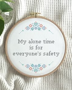 Getting Back On Track, Image Positive, Cross Stitch Quotes, Funny Cross Stitch Patterns, Cross Stitch Funny, Alone Time, Back On Track, Oui Oui