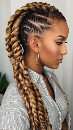 formal hairstyles to do with box braids Black Woman Wedding Hairstyles, Woman Wedding Hairstyles, Black Woman Wedding, Mohawk Braids, Lemonade Braids Hairstyles, Braids Extensions