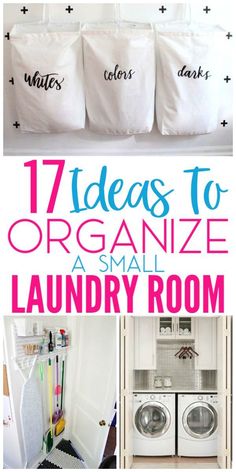 laundry room organization ideas that are easy and cheap