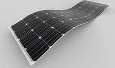 an image of a solar panel that looks like it is flying through the air