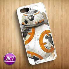 an iphone case with a star wars character on it