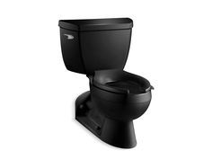 Toilet | Barrington | Black Black | GROF USA Benefits Of Water, Flush Setting, Black Toilet, Elongated Toilet, Black Bowl, New Toilet, Water Efficiency, Bidet Toilet, Toilet Tank