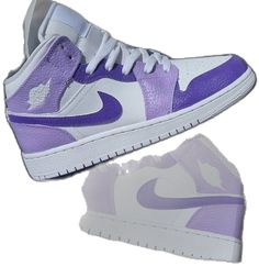 Lilac Lavender, Air Jordan 1 Low, Jordan 1 Low, Lavender Purple, Custom Sneakers, Air Jordan 1, Shoe Box, Jordan 1, Air Jordan