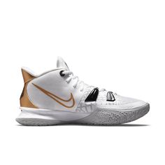 Nike Kyrie 7 CQ9326-101 Classic Basketball Shoes With Abzorb Midsole, Kyrie 7, Kyrie Irving, Nike Kyrie, Nba Jersey, Nba Finals, Round Toe Heels, Fashion Performance, Air Zoom