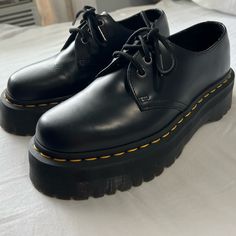 Amazing Condition Worn Twice Sturdy Quality Shoe Women’s Us- 8 Women’s Eu- 39 Dr Martens Platform, Shoes Dr Martens, Platform Shoe, Dr Martens Black, Shoe Women, Dr Martens Shoes, Martens Shoes, Platform Shoes, Dr. Martens