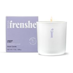 Being Frenshe Reset Candle with Essential Oils to Calm & Relax - Lavender Cloud - 7oz Lavendar Candle, Being Frenshe, Lavender Candles, Scent Combos, Purple Items, Xmas Wishlist, Lavender Candle, Purple Iris, Home Scents