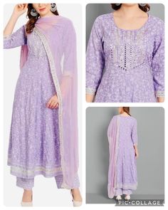 *Size - S - 36 inches can be altered up to 40 inches can also make it smaller size .   Very elegant lavender Suit which is beautifully decorated with Sequin embroidery and lace detailings. It is absolutely perfect for your upcoming occasions, it is very easy breezy and comfortable. looks exactly like picture  *Color: lavender  Party Wear Look Top-Dupatta and Fully Stiched palazzo with elastic  🧵 *Fabric Detail* 🧵 👗 *Top Fabric* : Rayon Embroidery Sequence Work* With 3/4 Sleeves 👗 *Bottom Fab Purple Georgette Palazzo Set, Maxi Length Palazzo Set With Mirror Work, Fitted Purple Chanderi Palazzo Set, Semi-stitched Purple Palazzo Set, Anarkali Palazzo Set With Mirror Work, Fitted Palazzo Set With Mirror Work, Fitted Georgette Kurta With Printed Motifs, Georgette Kurta With Printed Motifs, Fitted Anarkali Lawn Suit With Printed Motifs