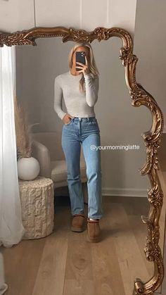 Look Legging, Estilo Indie, Skandinavian Fashion, Chique Outfits, Uggs Outfit, Cold Outfits, School Looks, Looks Street Style, Cute Everyday Outfits