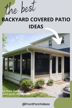 the best backyard covered patio ideas