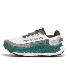 New Balance NB Fresh Foam Trail More v3 'Grey Teal' MTMORLW3 (Men's/Low Top/Non-Slip/Wear-resistant/Shock-absorbing) White New Balance Running Shoes For Outdoor, Gray New Balance Running Shoes For Outdoor, New Balance Gray Running Shoes For Outdoor, New Balance White Running Shoes For Outdoor, New Balance Trail, New Balance Fresh Foam, Sneaker Release, X Trail, New Balance Men