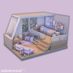 an image of a room with furniture in it